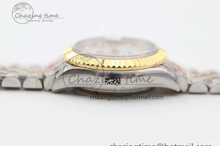 279179 TWF Best YG White SS NH05 Diamonds Bracelet Datejust Jubilee Dial 28mm Markers Edition SS on YG 0408